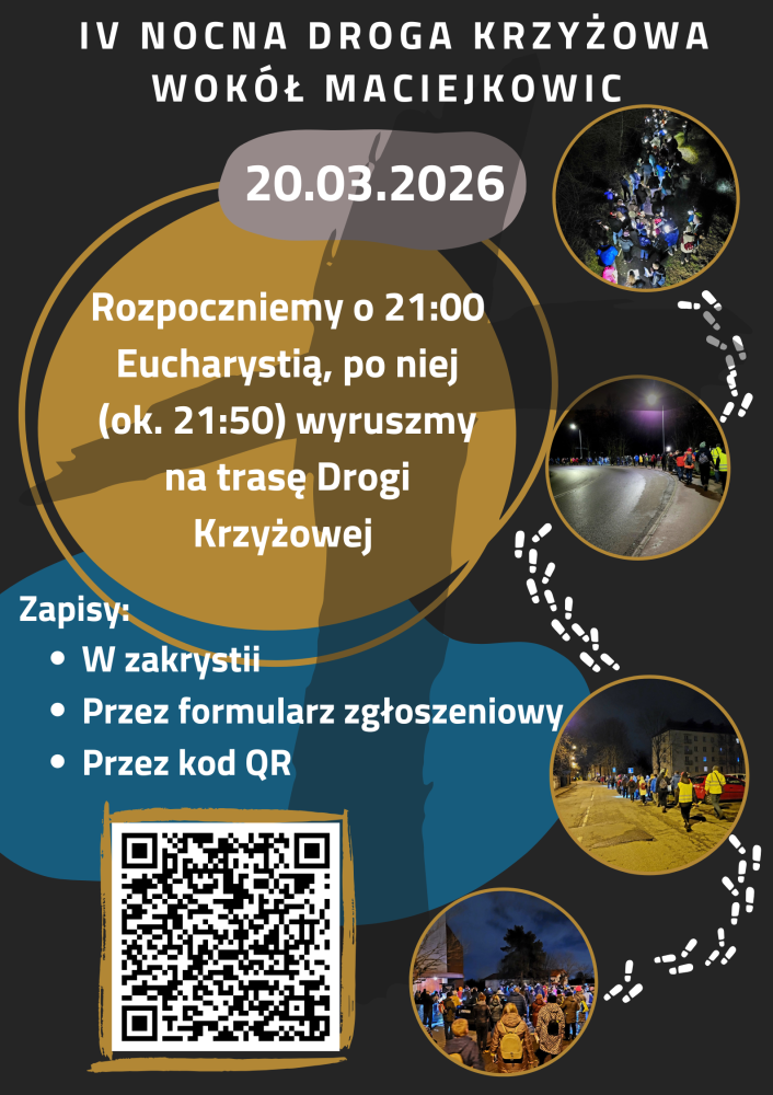 IV Nocna Droga Krzyżowa wokół Maciejkowic